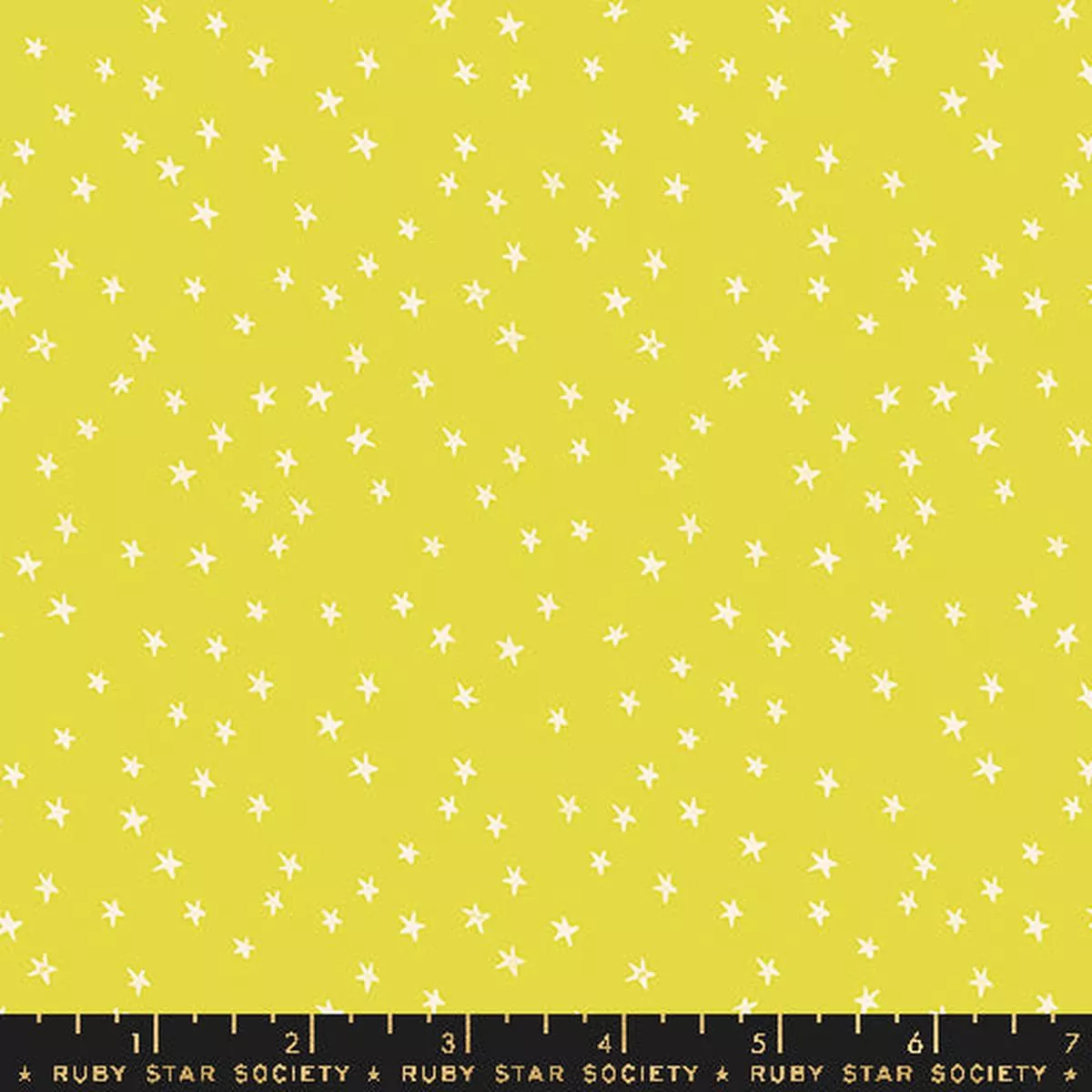 ruby-star-society-good-spirits-starry-citron-yellow-fabric Ruby Star Society Good Spirits Starry Citron Yellow Fabric