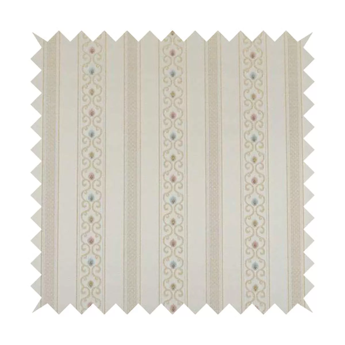 Saliha Regency Stripes Pattern Fabric Pearl Collection Fabrics CTR-27