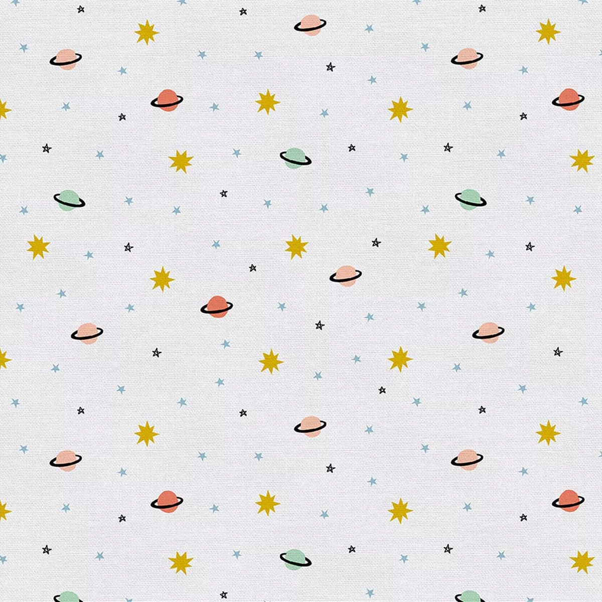 saturn-white-quilting-cotton Saturn – White – Quilting Cotton
