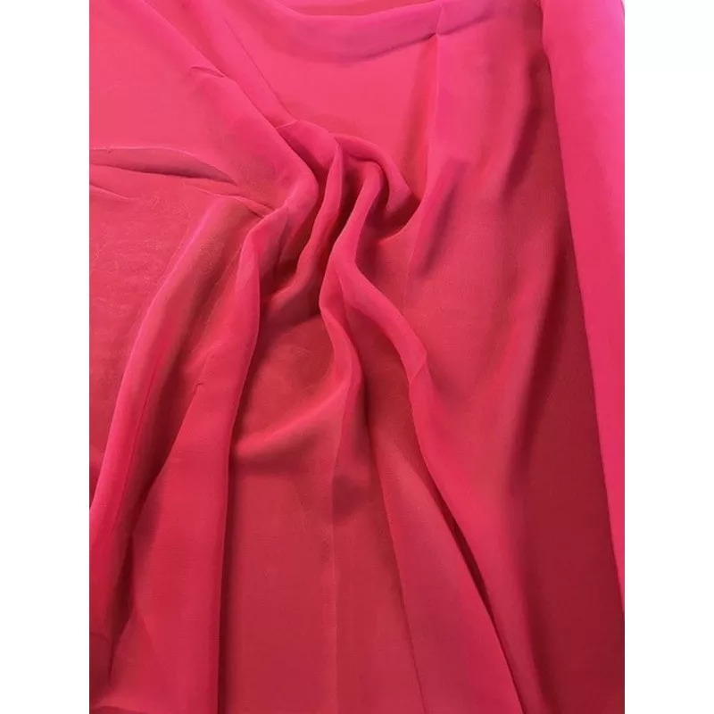 scarlet-red-chiffon-80g-m2-100-polyester-roll-size-3-8m Scarlet Red Chiffon. 80g/m2, 100% Polyester. Roll Size: 3.8m.