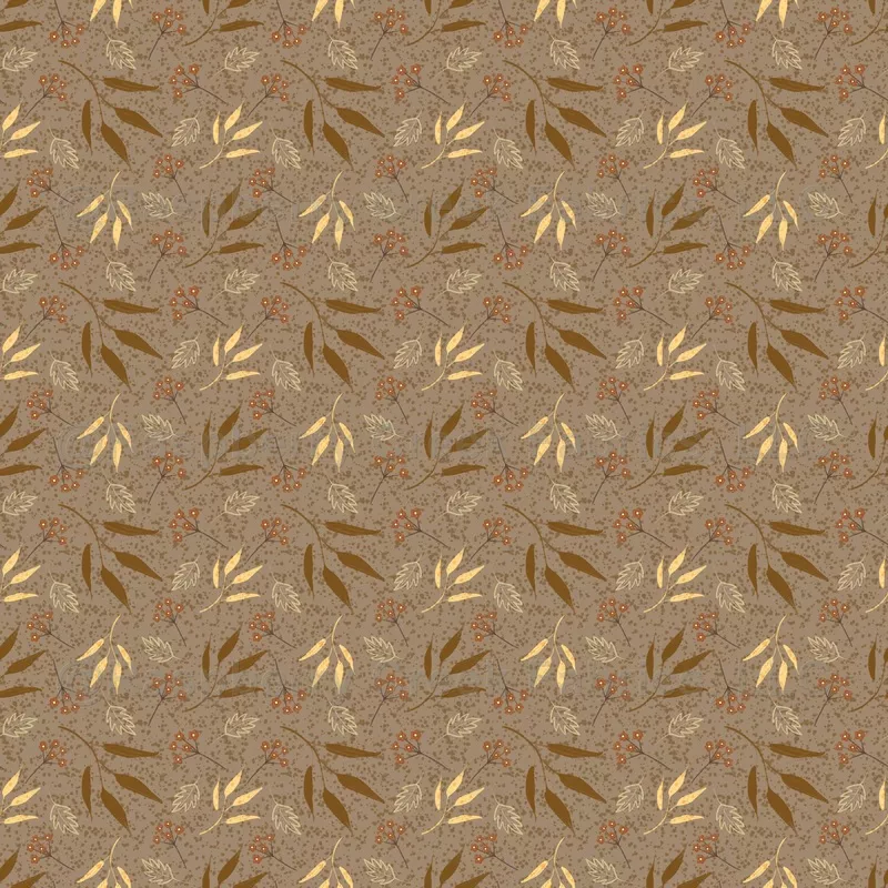 scattered-leaves-garden-tan-small-scale Scattered Leaves Garden-tan-Small Scale