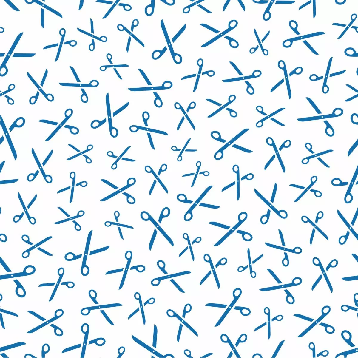 scissors-fabric-blue Scissors Fabric – Blue