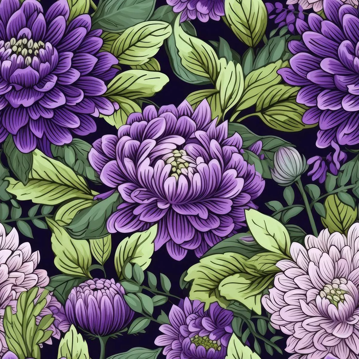 seeing-purple-pattern-2-fabric Seeing Purple Pattern #2 Fabric