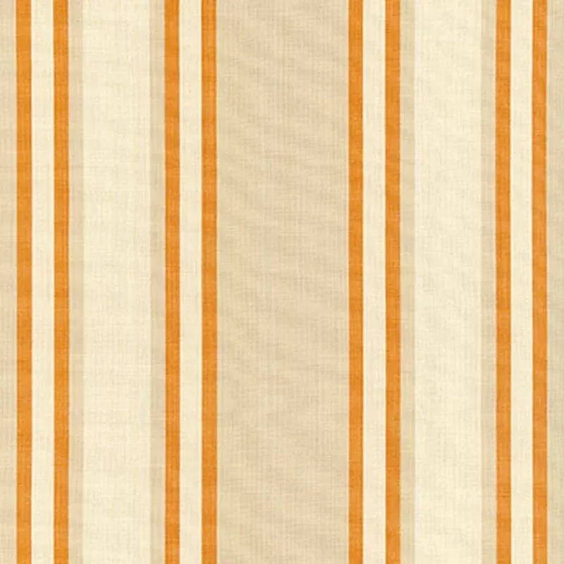 SENECA COTTON STRIPE BEIGE/PUMPKIN