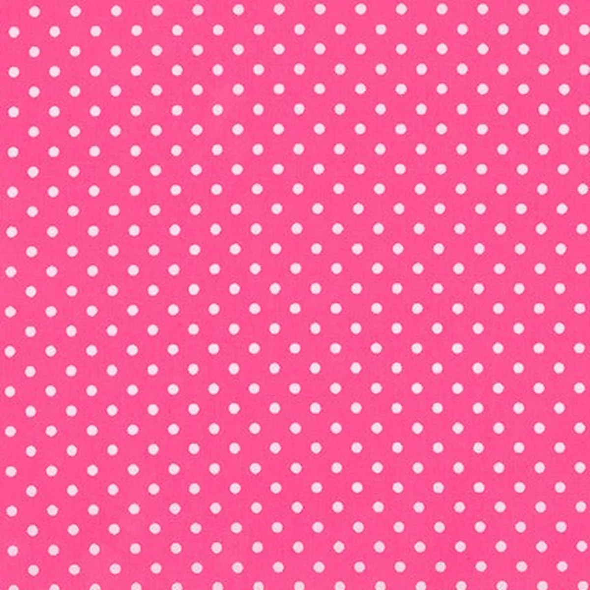 Sevenberry Petite Basics – Dots Hot Pink Yardage