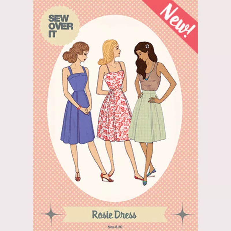 sew-over-it-rosie-dress-sewing-pattern Sew Over It – Rosie Dress Sewing Pattern