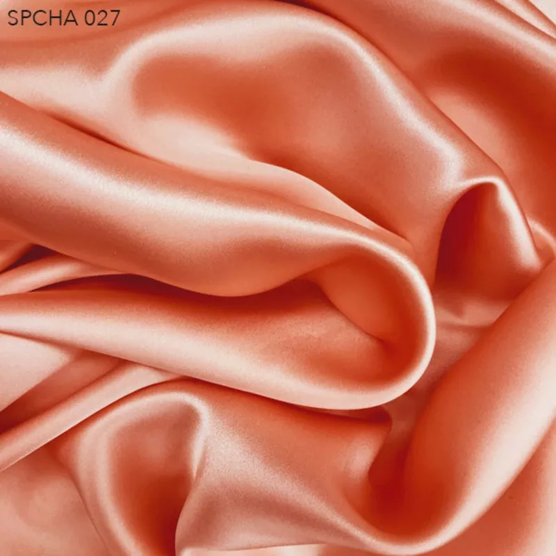 Silk Charmeuse – Coral Reef