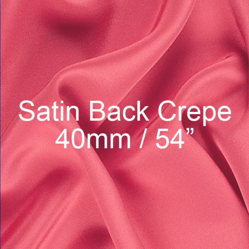 silk-satin-back-crepe-fabric-40mm-54 Silk Satin Back Crepe Fabric 40mm, 54″