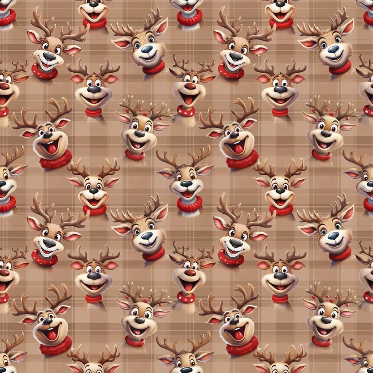 silly-reindeer-fabric Silly Reindeer Fabric