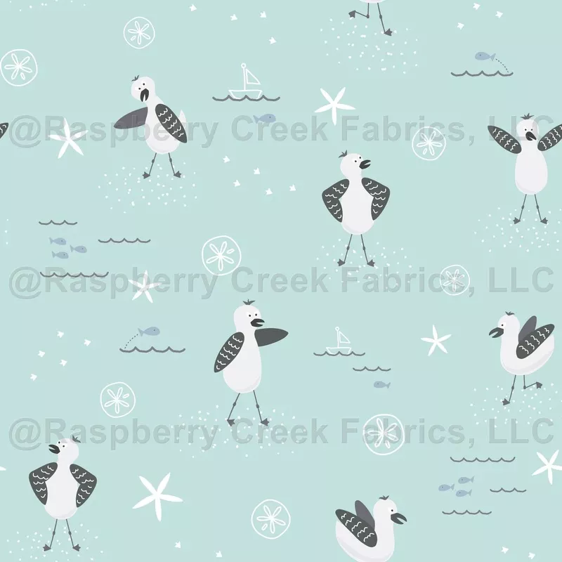 Silly Seagulls on Jagged Ice c2e1de
