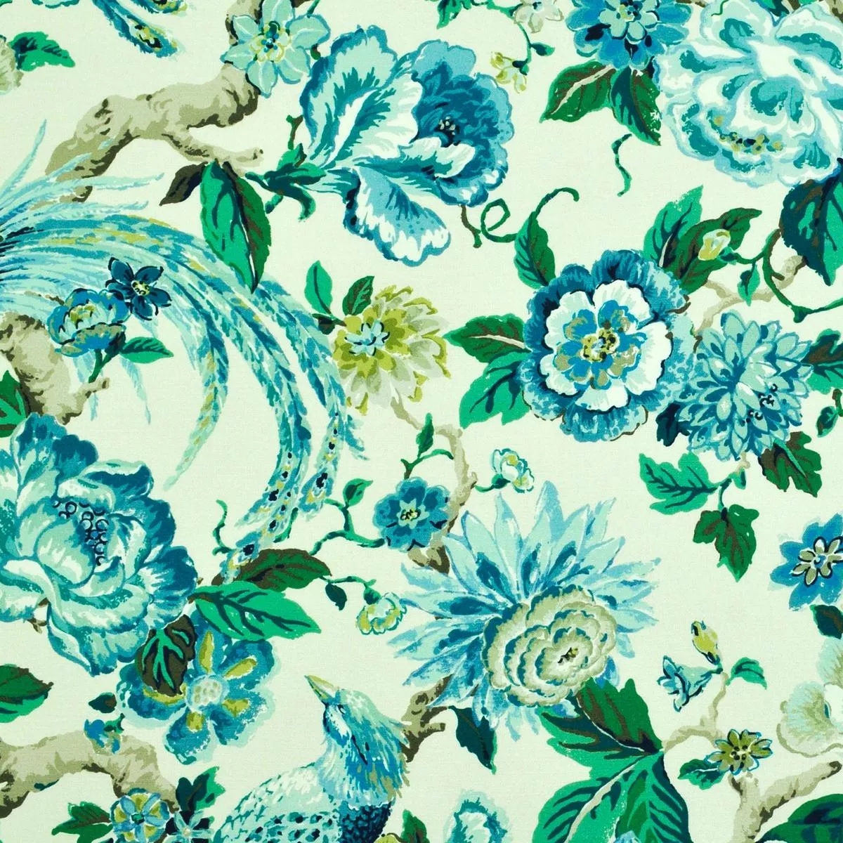sissinghurst-peacock-p-kaufmann-fabric Sissinghurst Peacock P/Kaufmann Fabric