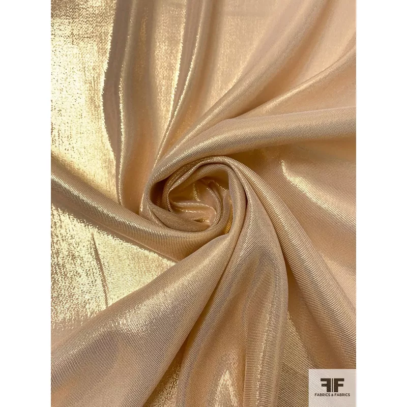 Slightly Sheer Soft Silk Lam – Premium Gold