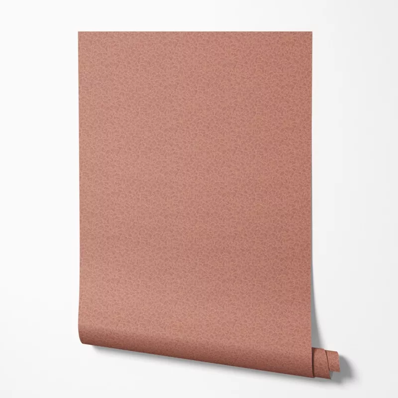 small-scale-boho-botanical-in-terracotta-wallpaper Small Scale Boho Botanical in Terracotta Wallpaper