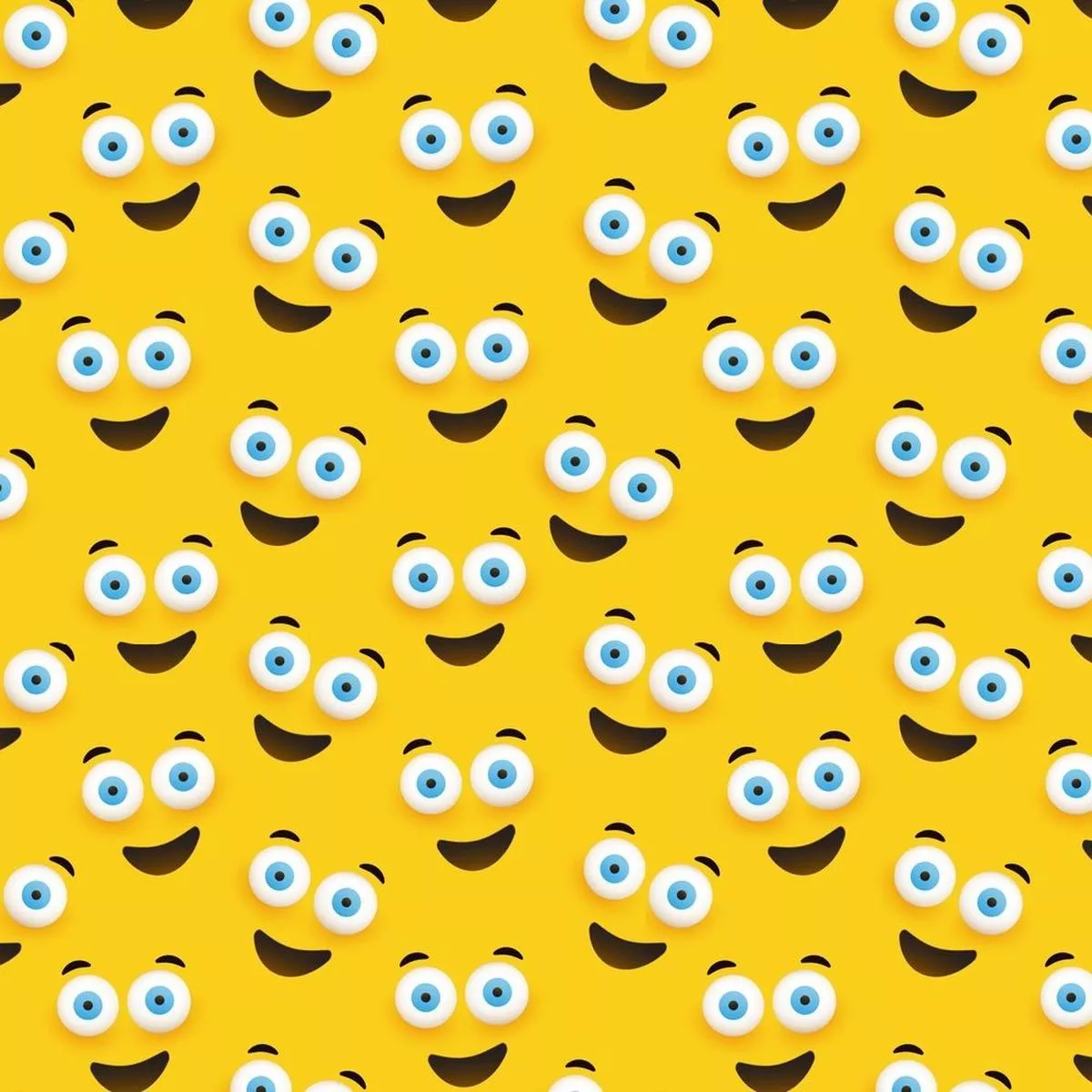 smiling-emojis-fabric Smiling Emojis Fabric