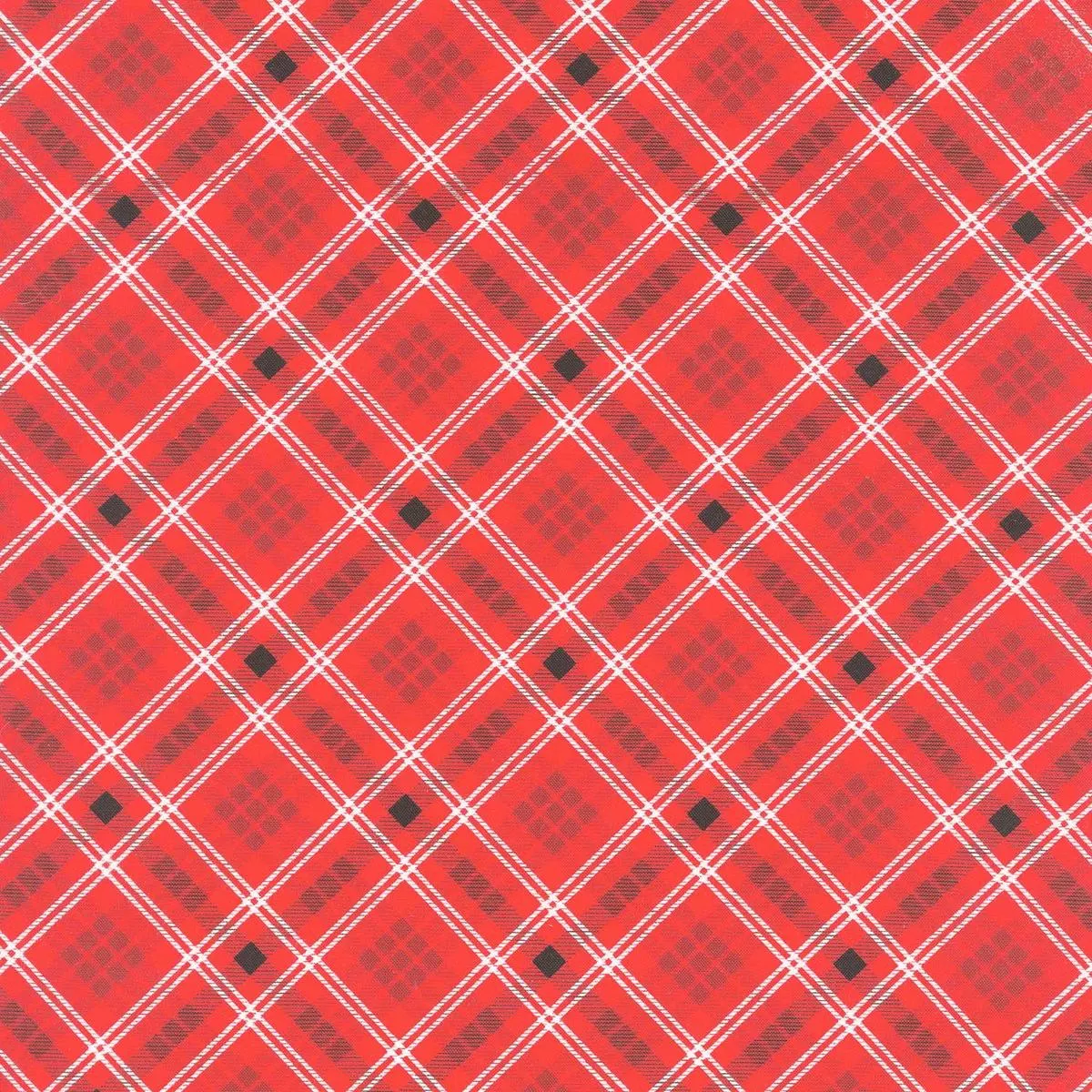 snow-crew-bias-large-plaid-red-yardage Snow Crew – Bias Large Plaid Red Yardage