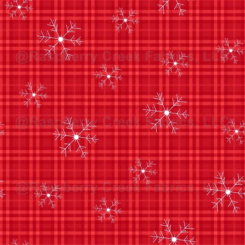 snow-sparkle-plaid-red Snow sparkle – plaid red