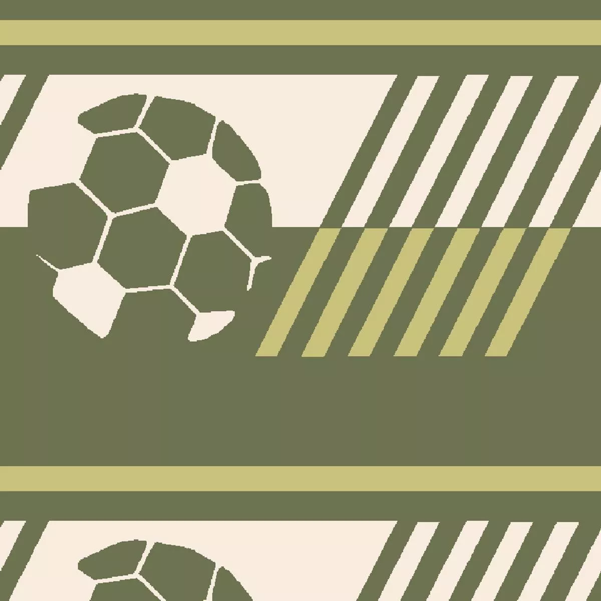 soccer-stripe-on-olive-green-fabric Soccer Stripe on Olive Green Fabric