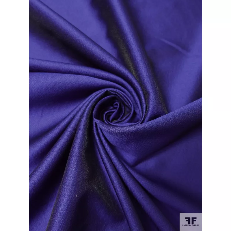Solid Twill Heavy Gazar – Indigo