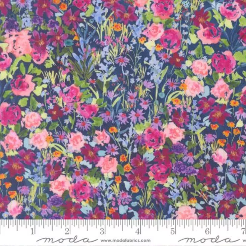 Soulstice – Navy 39866 12 – Moda Fabric