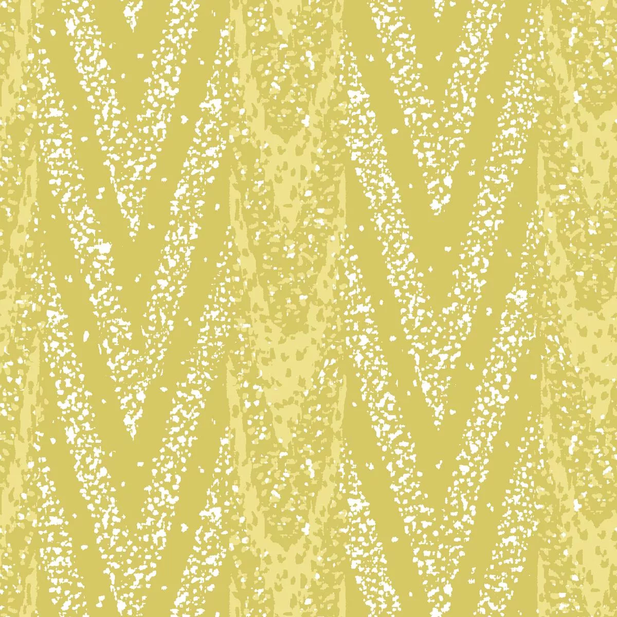 Speckled Chevron on Lime Fabric