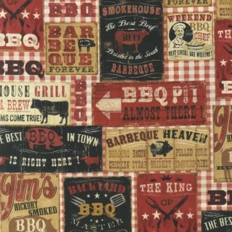 spice-bbq-signs-fabric-by-robert-kaufman Spice BBQ Signs Fabric by Robert Kaufman