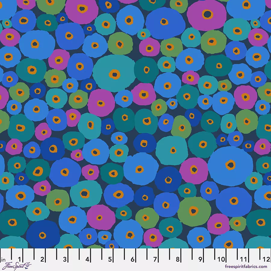 Spools - Blue || Kaffe: 85 And Fabulous
