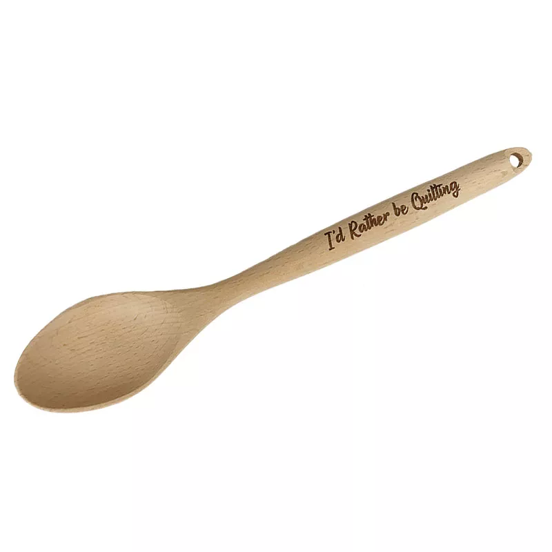 Spoon I'd Rather Be Quilting