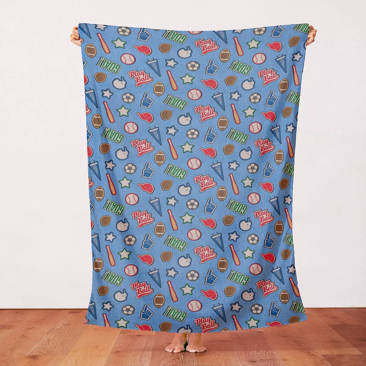 Sports – Light Blue – Canvas