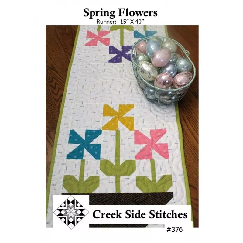 spring-flowers-pattern-css376-sku-68347 Spring Flowers Pattern # CSS376 Sku: 68347