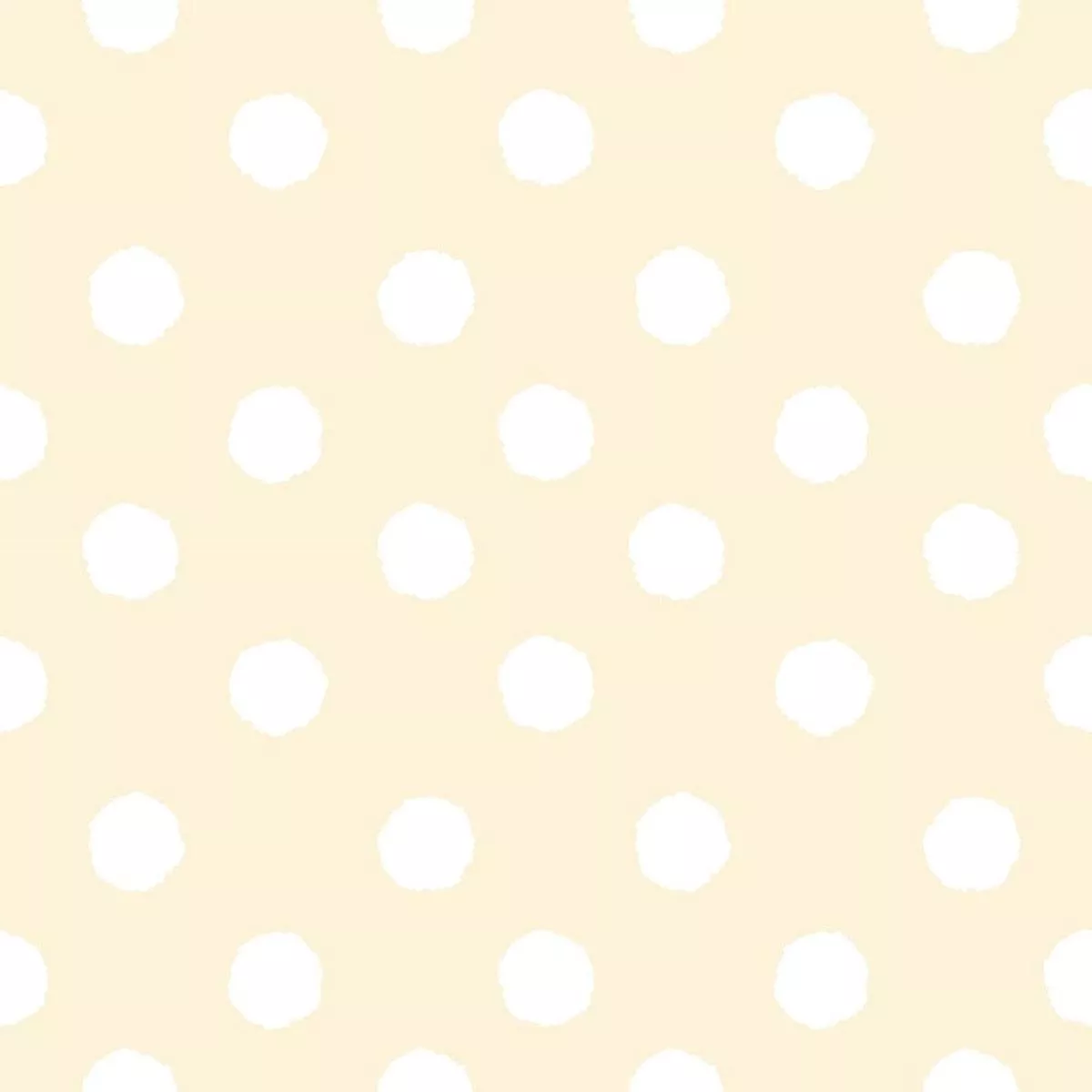 Spring Pastels Polka Dots Fabric – Yellow
