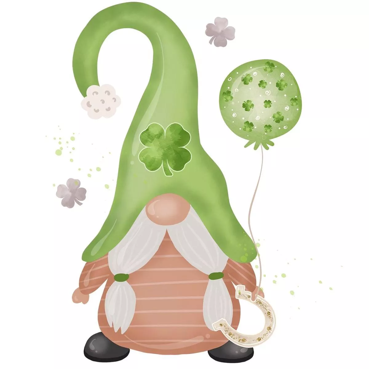 st-patrick-s-day-gnomes-8-fabric-panel St Patrick’s Day Gnomes #8 Fabric Panel