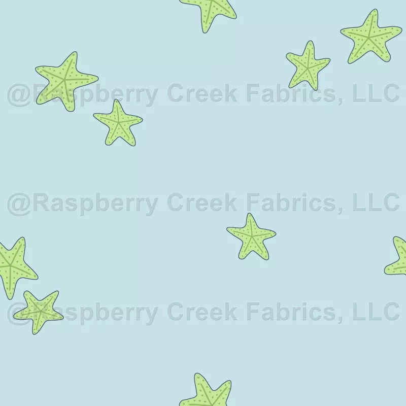 Star Fish Toss, Modern Nautical by TwoDucksSewingCo