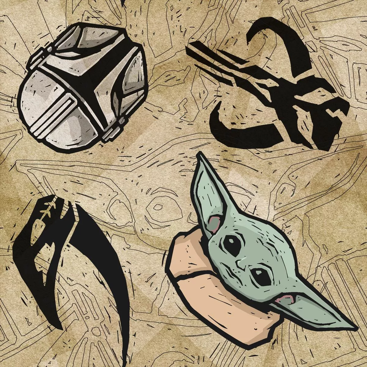 star-wars-character-icons-collection STAR WARS Character Icons Collection