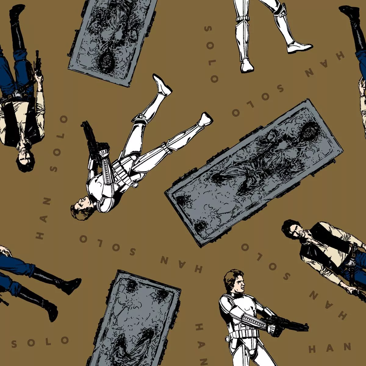 star-wars-han-solo-toss-on-brown STAR WARS Han Solo Toss on Brown
