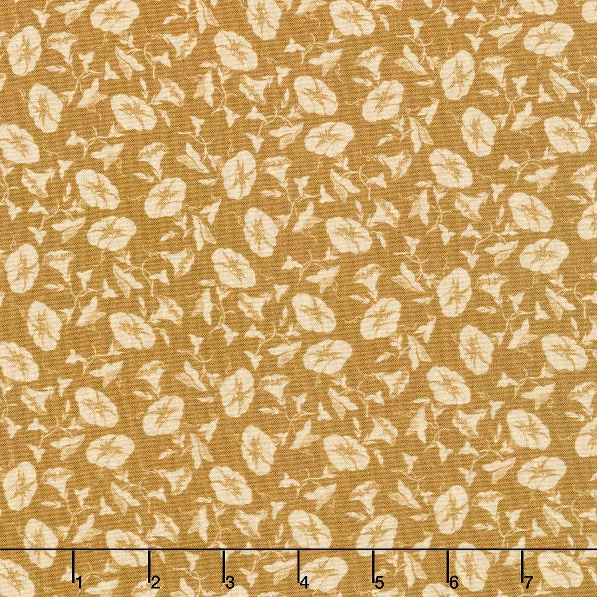 starfall-moon-flower-gold-yardage Starfall – Moon Flower Gold Yardage