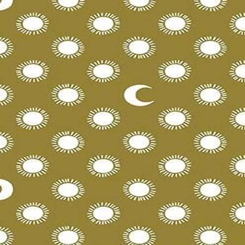 Starry Night Night And Day by Michael Miller Gold