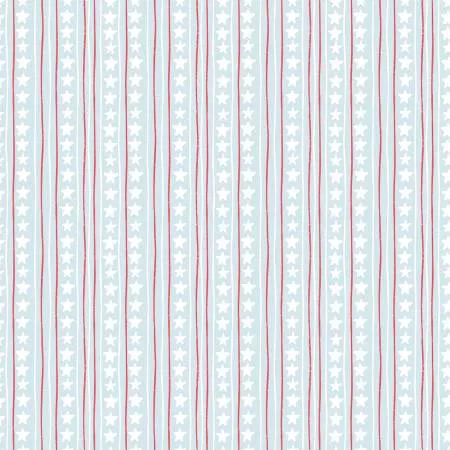 Stars and Stripes Light Blue