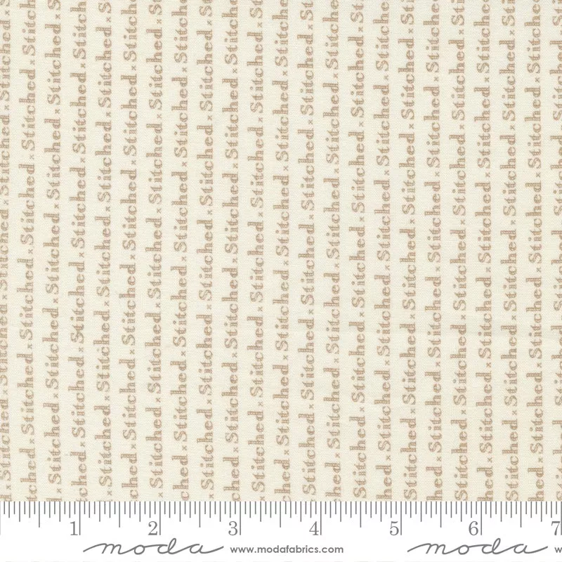 stitched-vanilla-slate-stitch-text-yardage-by-fig-tree-moda-fabrics Stitched Vanilla Slate Stitch Text Yardage by Fig Tree for Moda Fabrics