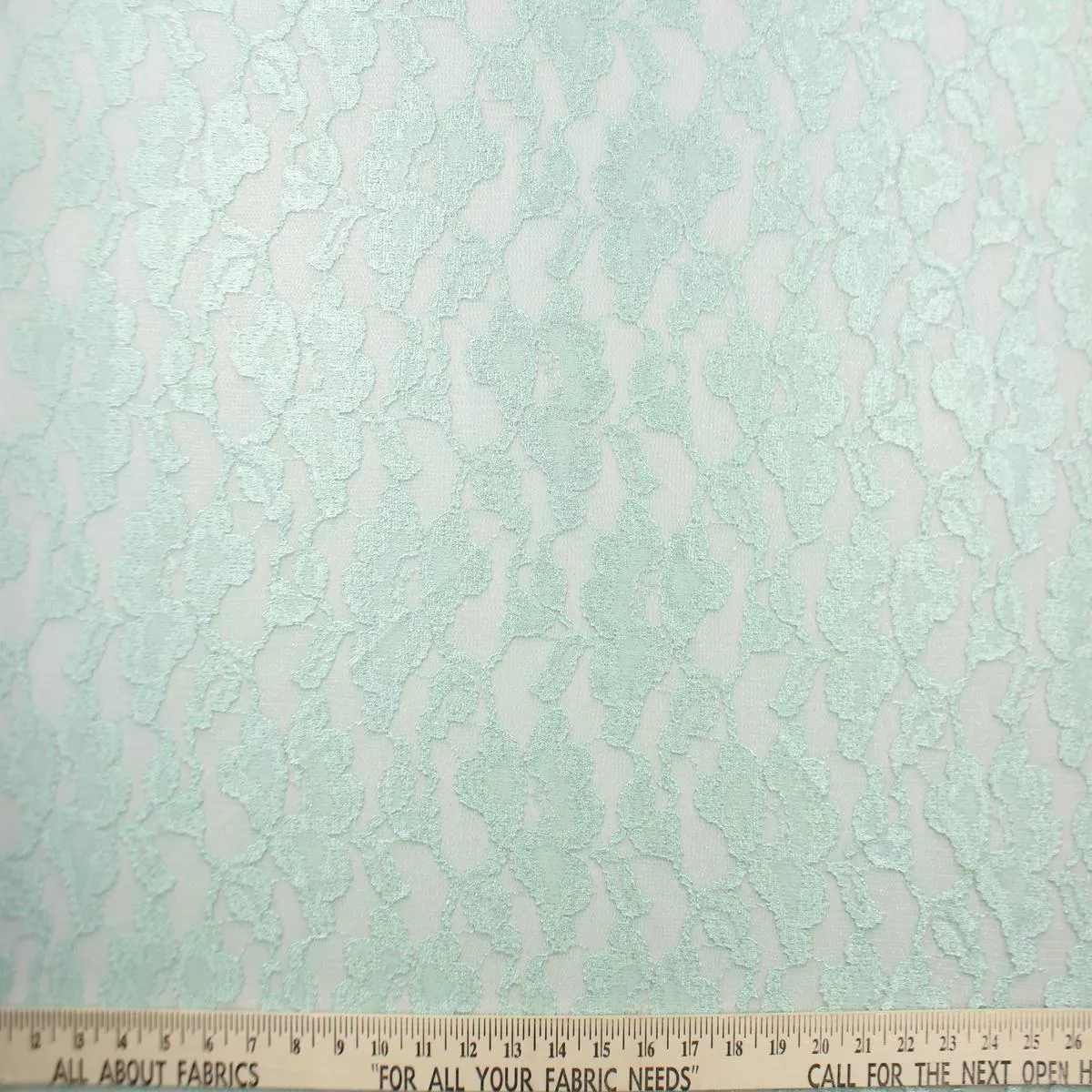 stretch-lace-fabric-in-light-mint-green Stretch Lace Fabric in Light Mint Green