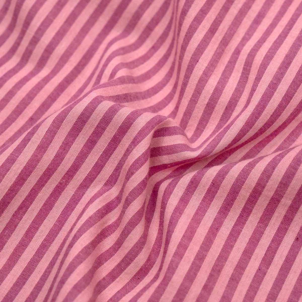 striped-lightweight-handwoven-cotton-rose-camellia Striped Lightweight Handwoven Cotton – Rose/Camellia