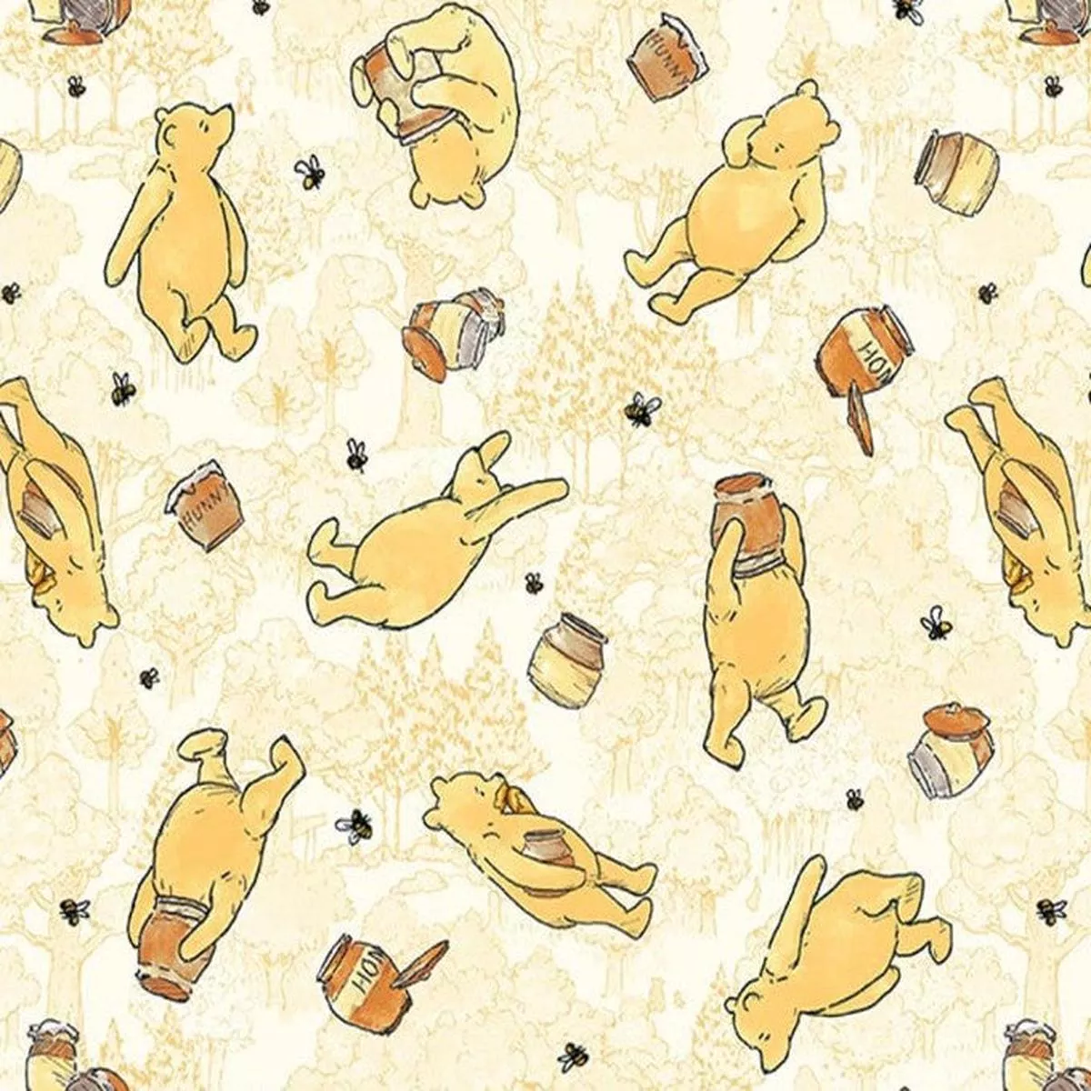 studio-e-8716-44-yellow-classic-winnie-bear Studio e – 8716-44 Yellow – Classic Winnie – Bear