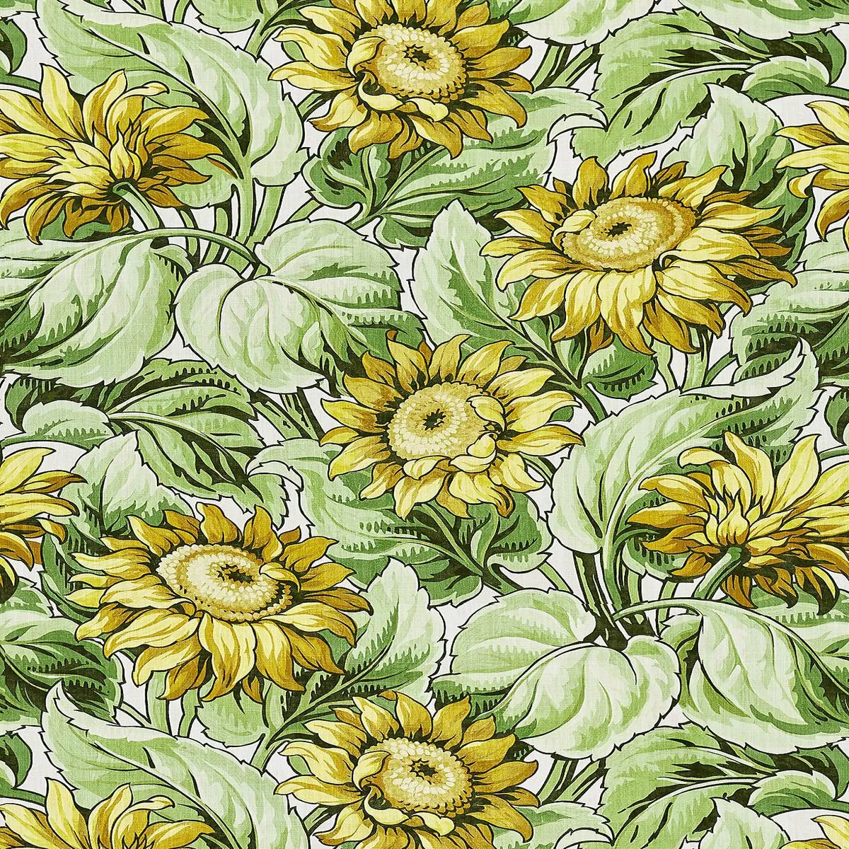 sunflower-print-harvest-by-scalamandre-fabric Sunflower Print – Harvest by Scalamandre Fabric