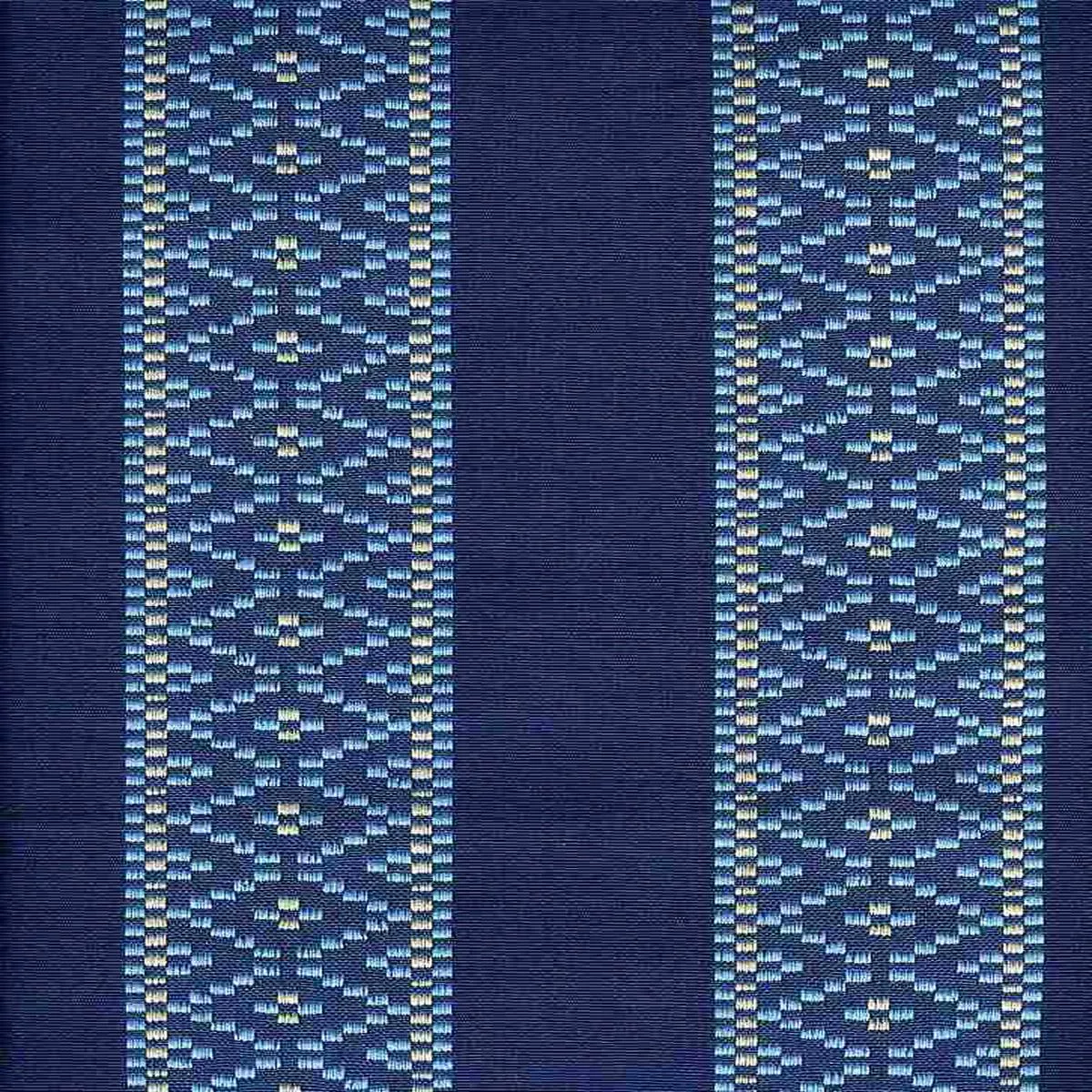 Swedish Stripe Ocean Laura Kiran Fabric