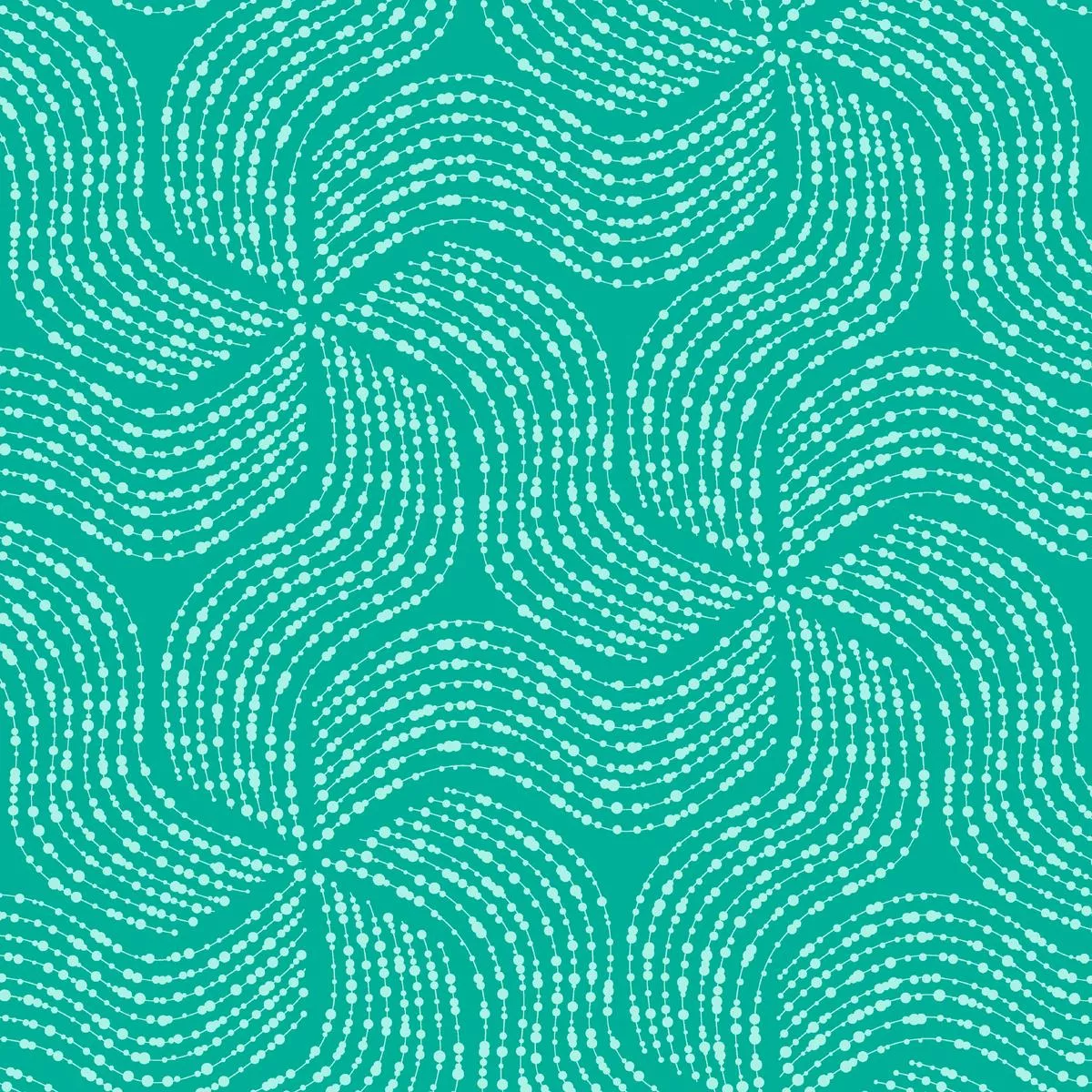 swirl-dot-on-turquoise-fabric Swirl Dot on Turquoise Fabric