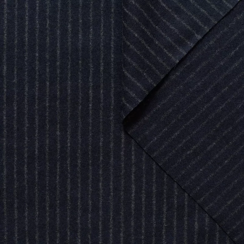 t22a01122-stripped-wool-flannel-navy-blue T22A01122 | Stripped Wool Flannel Navy Blue