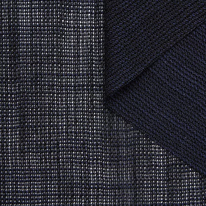 T24C10876 | Wool & Silk Fishnet Deep Well