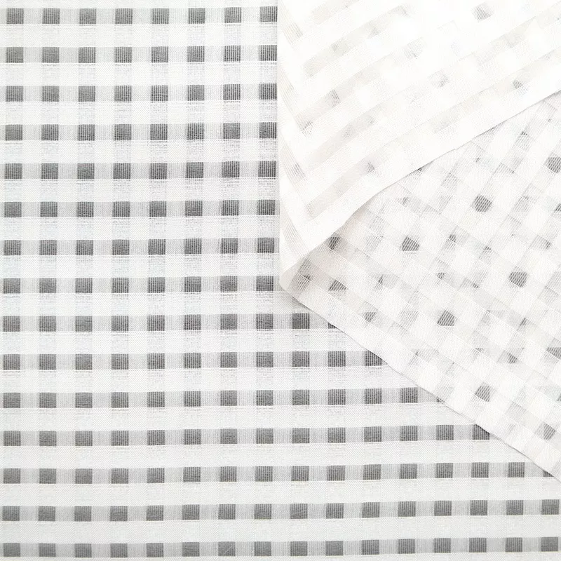 t25m14182-checked-silk-jacquard-black T25M14182 | Checked Silk Jacquard Black