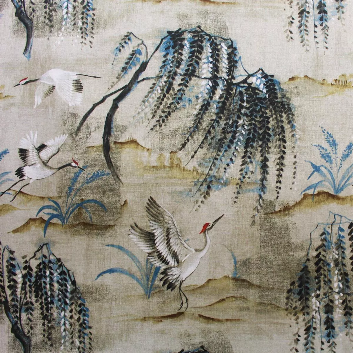 Tancho Parchment Hamilton Fabric