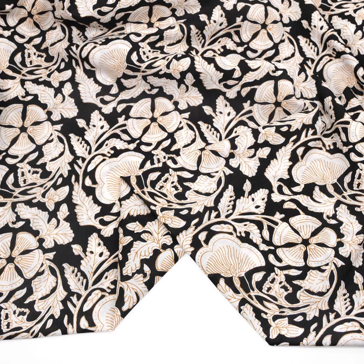 tapestry-block-printed-organic-cotton-batiste-black-white Tapestry Block Printed Organic Cotton Batiste – Black/White