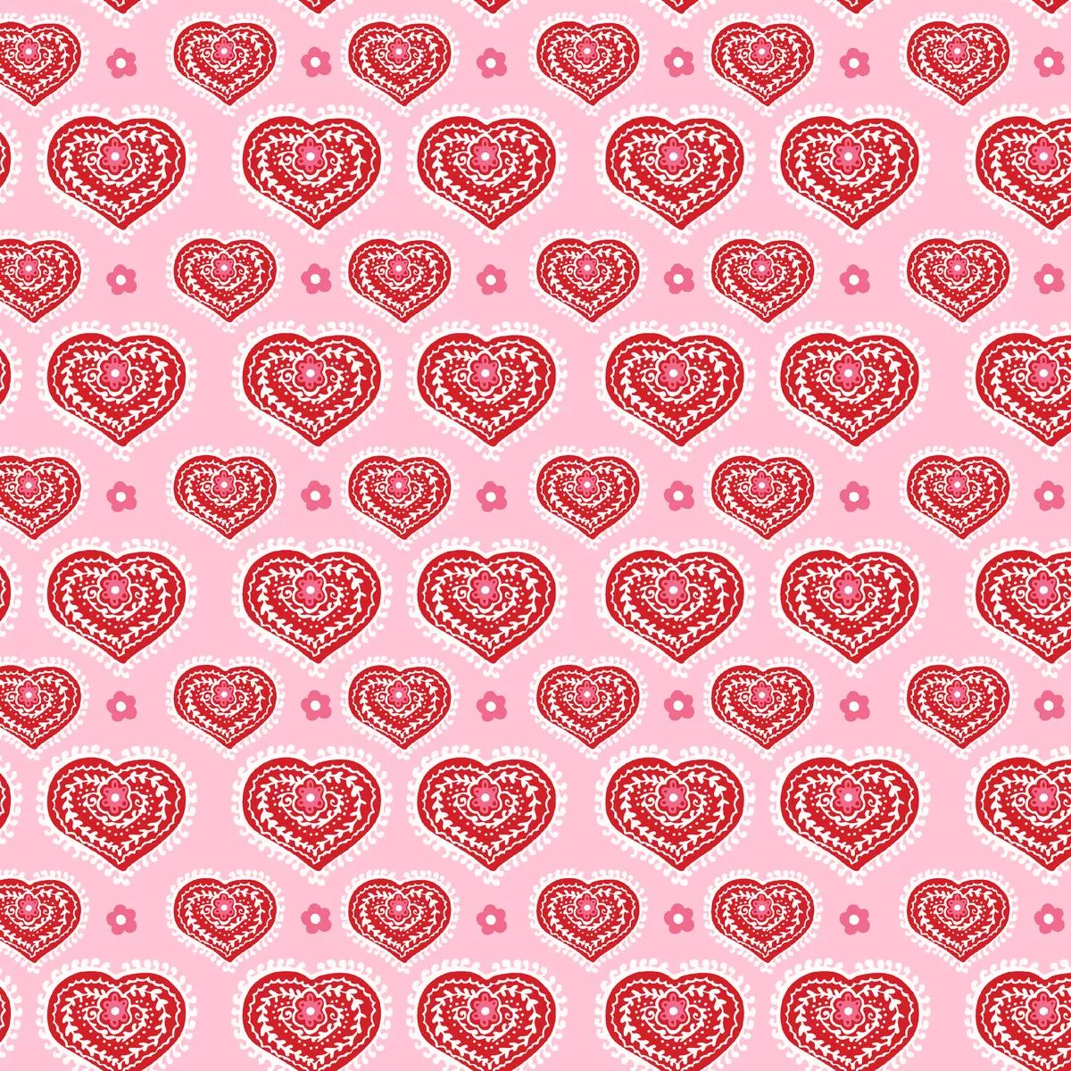 tatted-heart-on-blush-fabric Tatted Heart on Blush Fabric